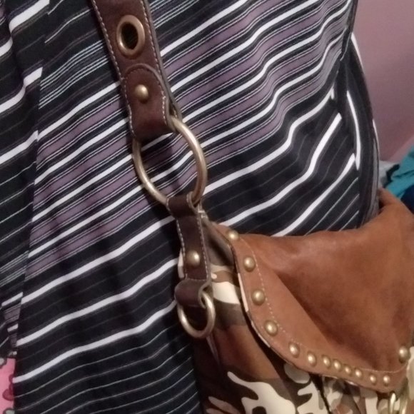 Kathy Van Zeeland Bags Kathy Van Zeeland Camo Hobo Bag Poshmark